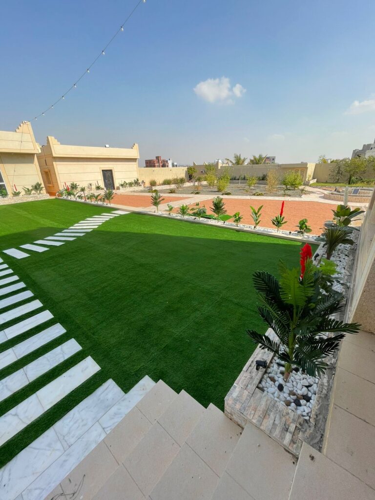 عشب صناعي بجدة – جمال دائم وصيانة أقل مع ياسمين جاردين
